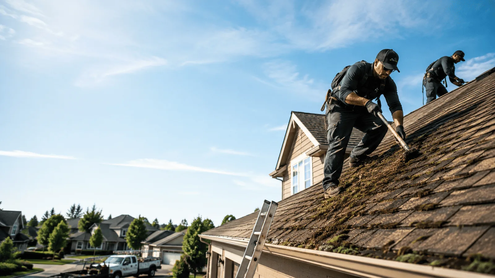 Roof Moss Removal in Henderson, KY near me